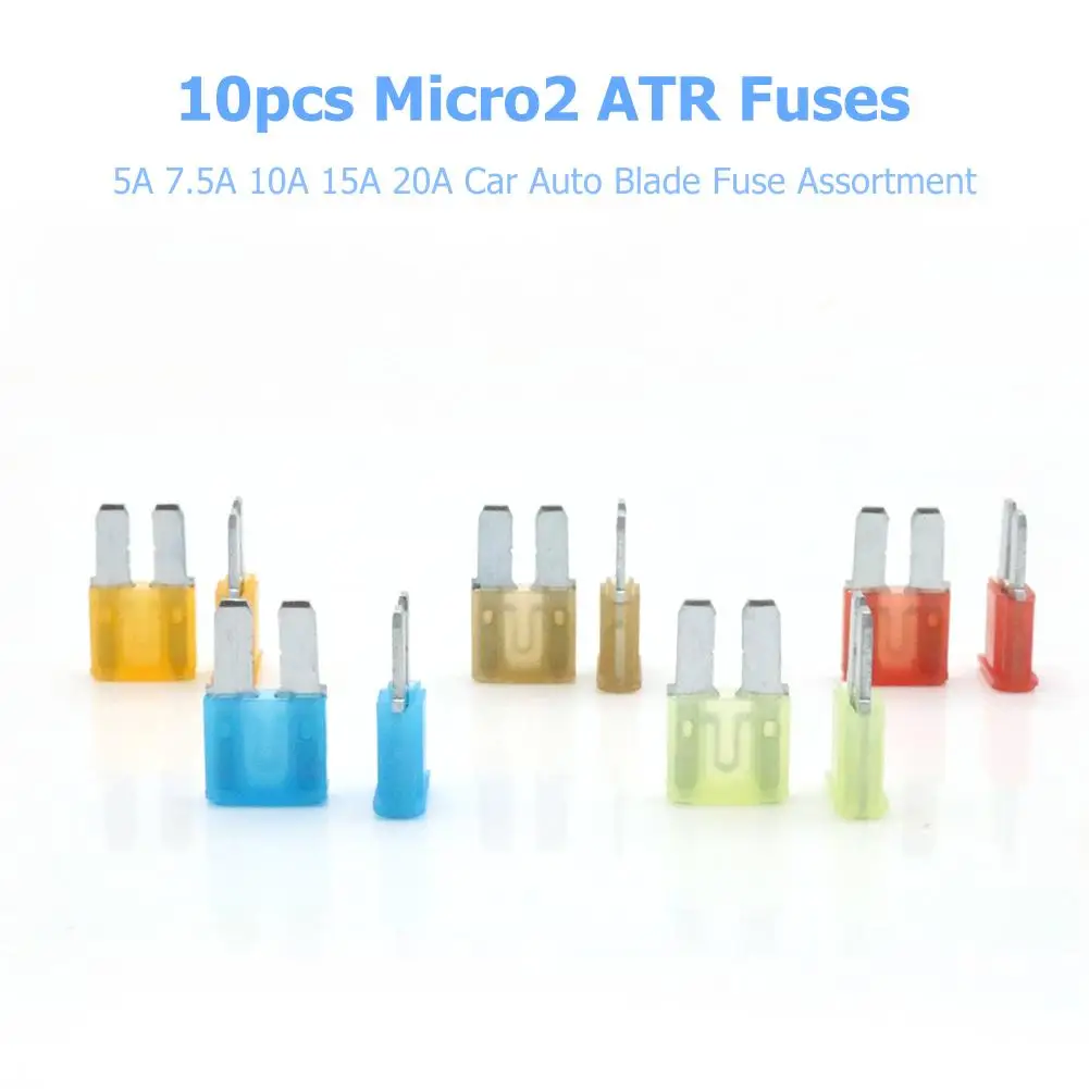 10 шт. предохранители Micro2 ATR 5A 7.5A 10A 15A 20A|Перемычки| |