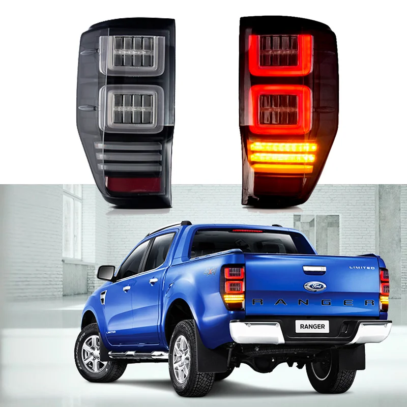 Светодиодный задний фонарь для Ford Ranger 2012 2015 2016 2017 2018 2019 левый и правый
