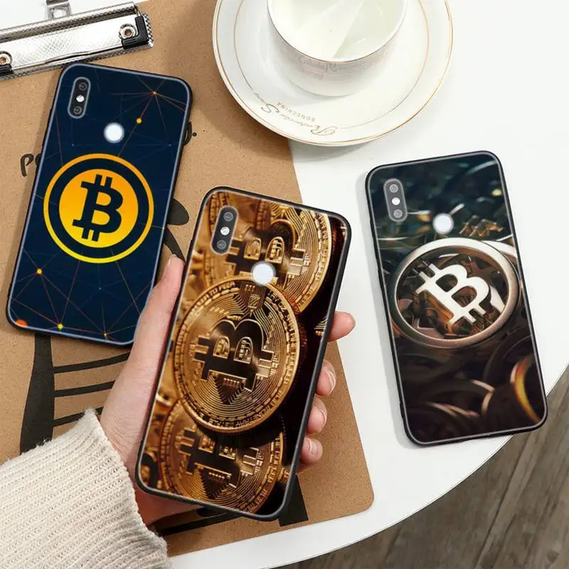 

I Love Accept Bitcoin Phone Case For Xiaomi 8 9 Se 10 10pro Note 2 3 10 MIX2 S MAX2 3 F1 5X