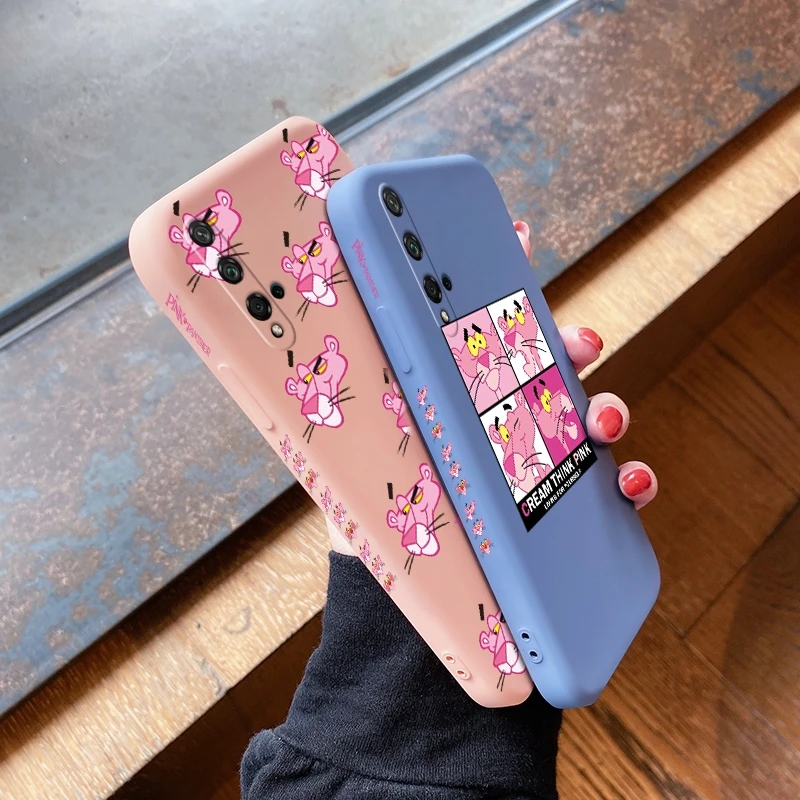 

For Honor 20 20 Pro 20 Lite 20i v20 casing with lovely Cheetah pattern Back Cover Anti falling silica gel case
