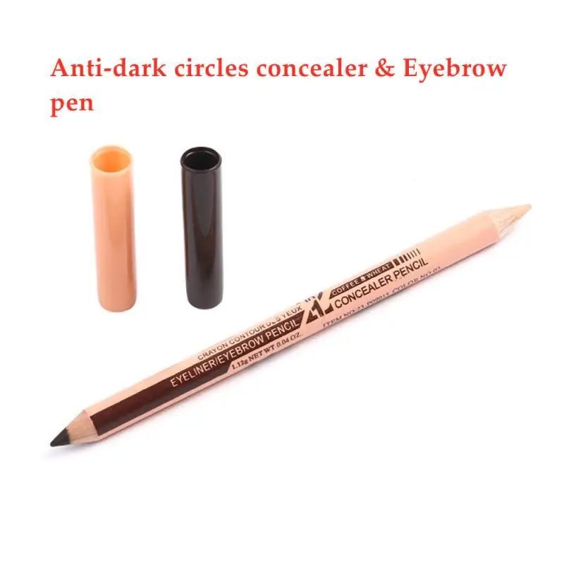 Menow двойное применение двойная головка против темных кругов и бровей ручка в 1