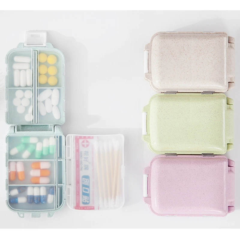 2019 Newest Hot Travel Three Layers Folding Pill Case Medical Kit Box Medicine Tablet Organizer Holder | Спорт и развлечения