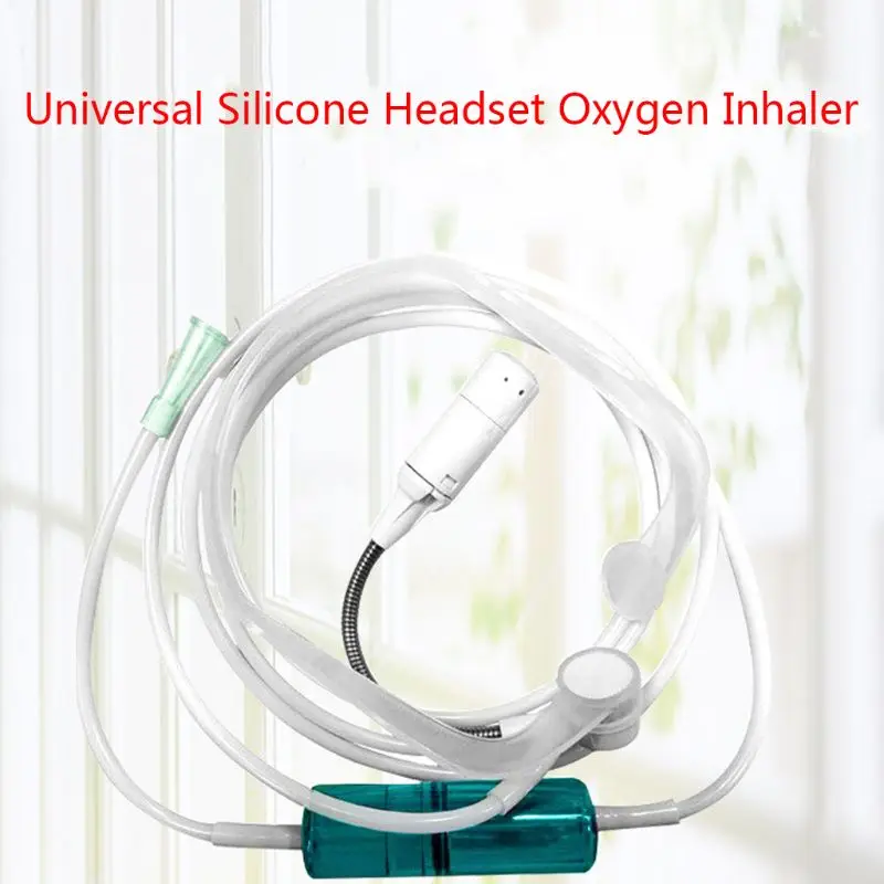

Headset Nasal Type Oxygen Cannula 2m Silicone Straw Tube Concentrator Generator Inhalerwholesales