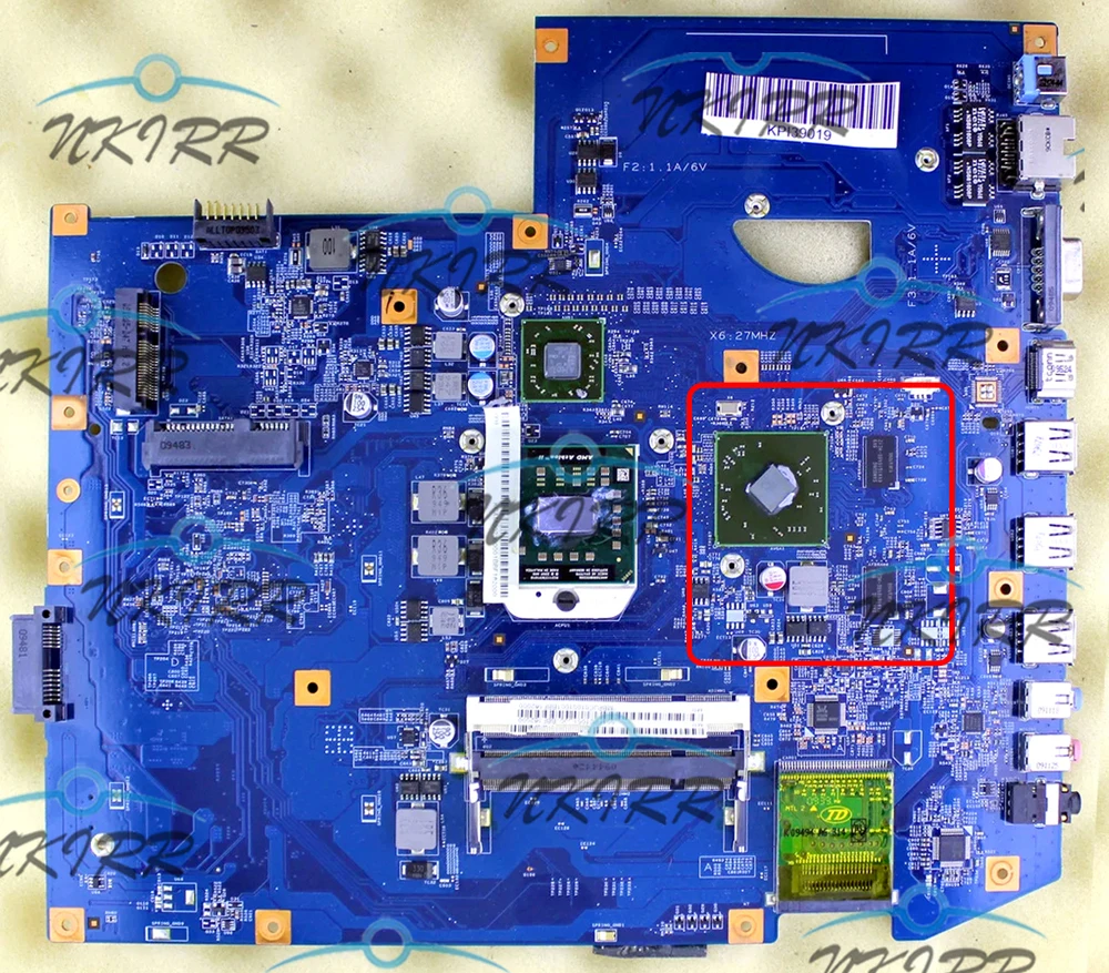 

Материнская плата для Acer Aspire 09243, 512G, 7540Z, 7540-1 JV71-TR 48.4FP02.011 ckt jc01001 MB.PJC01.001 S1 DDR2 HD4570 7540 M