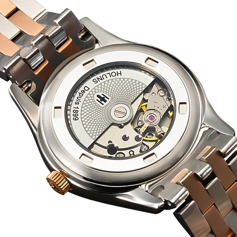 HOLUNS Мужские часы от топ бренда роскошные с бриллиантами подарки для мужчин