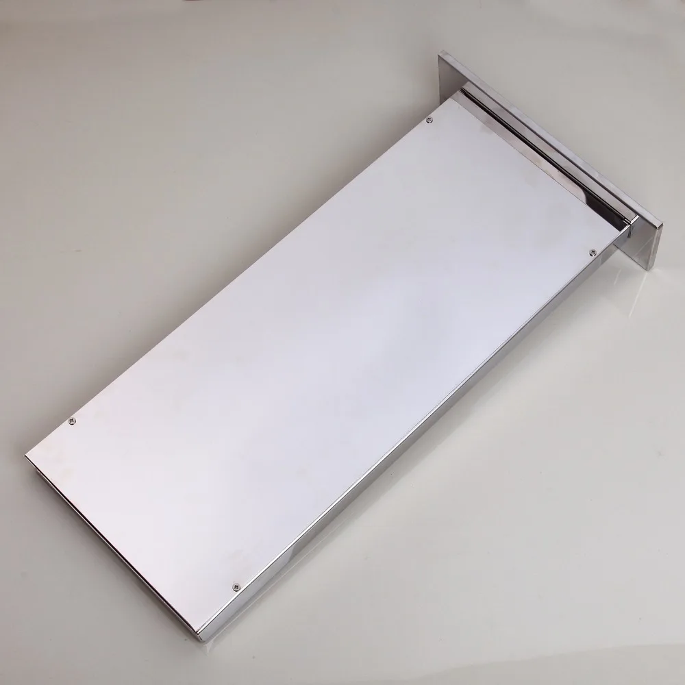 KEMAIDI роскошный настенный квадратный стиль латунный душевой набор с водопадом