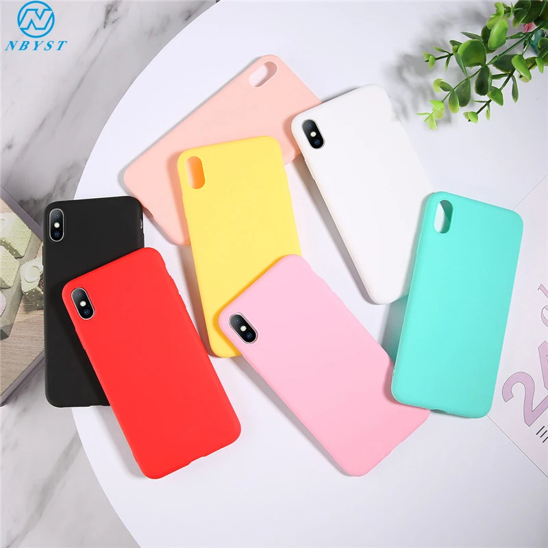 Высококачественный силиконовый чехол для Xiaomi Redmi Note 9S K30 4X 8 7 6 5 9 Pro Candy Мягкий из