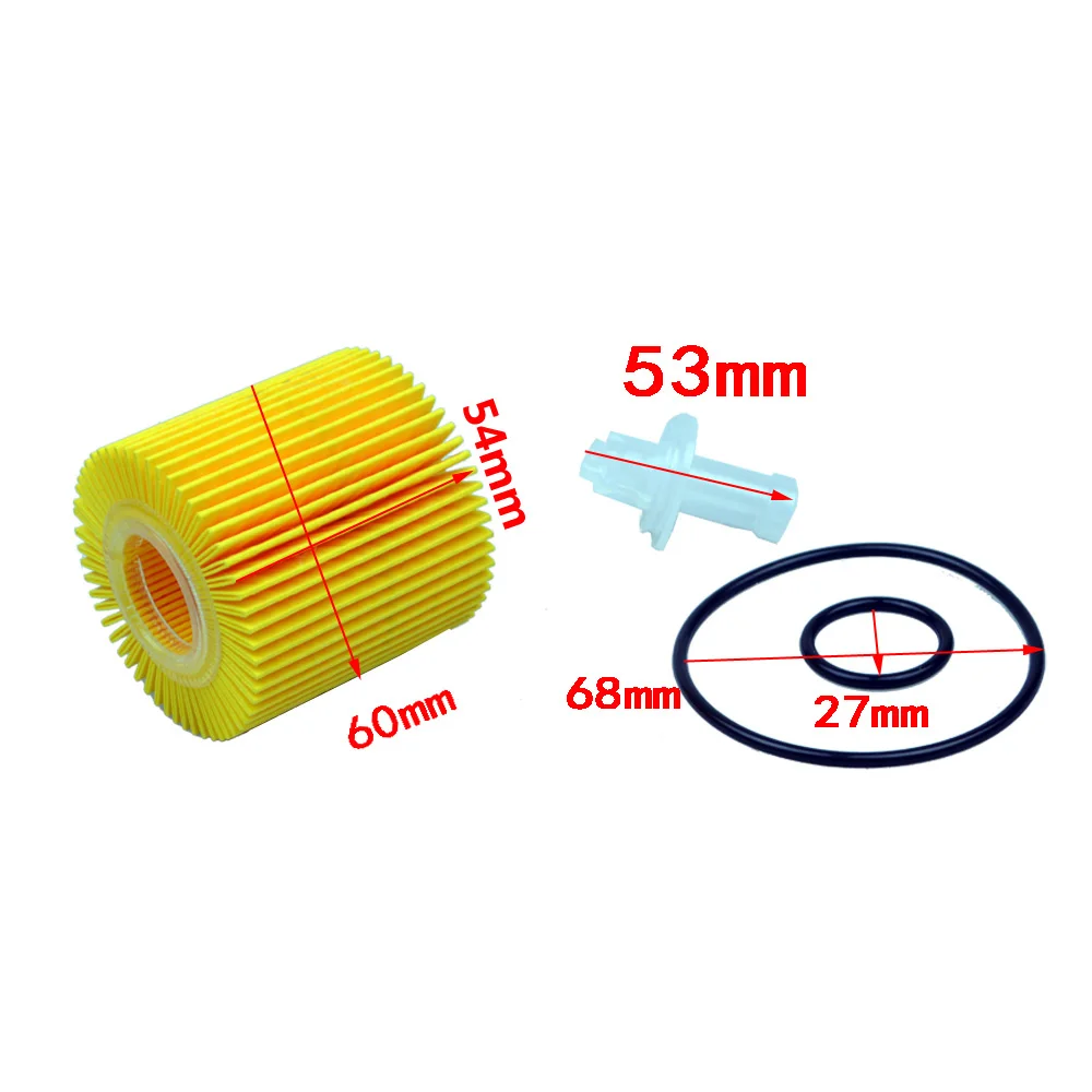 

5Pcs Oil Filter 04152-YZZA6 For Toyota Corolla Matrix Priux For Scion XD For Lexus