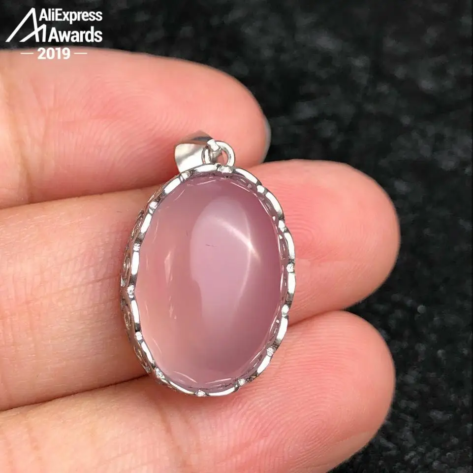 13х18 мм серебро 925 пробы индийская Роза кварц педанты ремесла Украина Подарочный