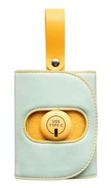 

USB Insulation Baby Bottle Warmer Leather Maintain Ideal Temperature with Built-in Battery Suitable for Night Feeding Outside