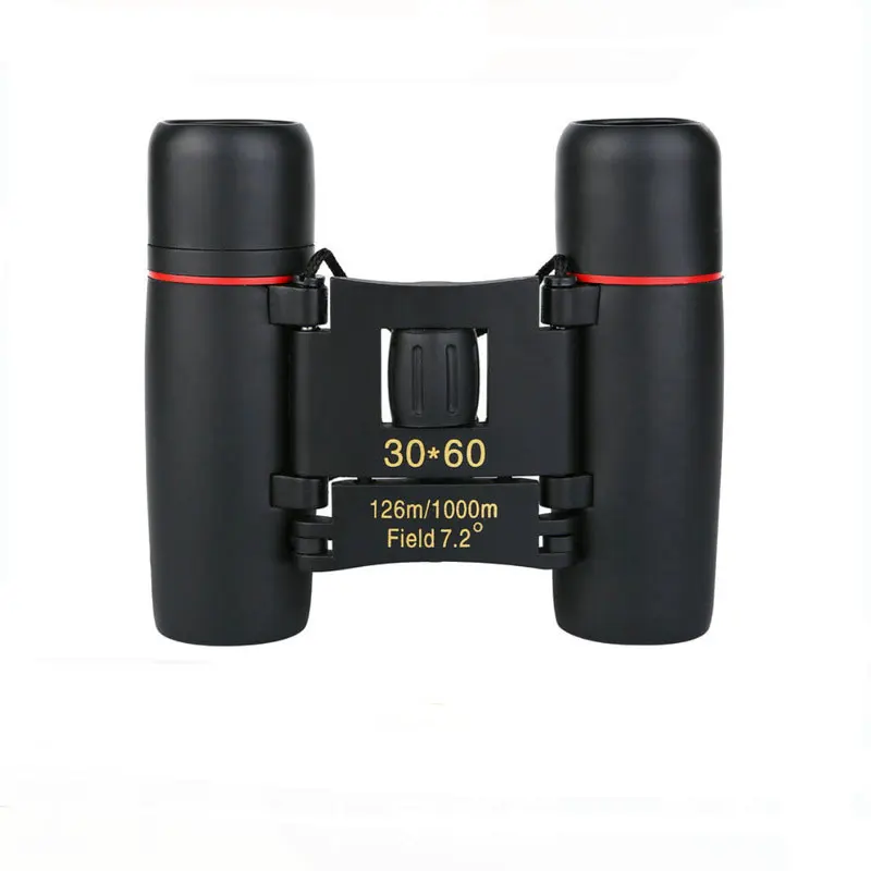 

Outdoor Binoculars 30x60 High Definition Folding Binoculars 1000M Long Range Mini Telescope For Outdoor Hunting Camping Travel