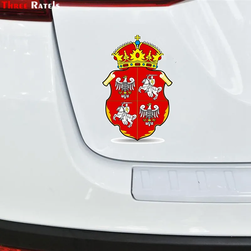 Три ratels FTC 706 # Национальный флаг эмблема герб Литва оконная Настенная Наклейка на