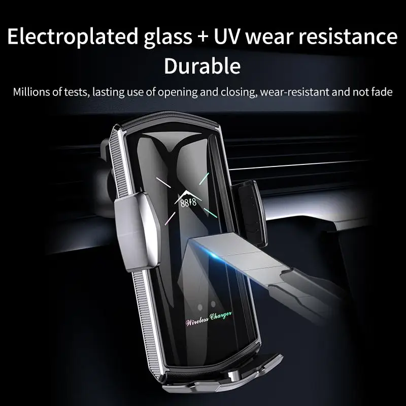 E6 автомобильное беспроводное зарядное устройство с магнитной присоской 3 в 1