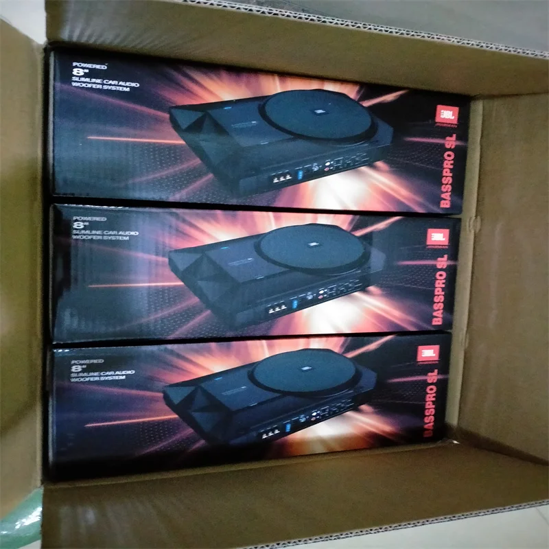 Бесплатная доставка 1 комплект ультракомпактный автомобильный сабвуфер JBL BASSPRO SL