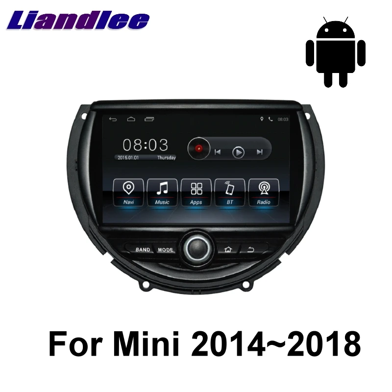 Автомобильный мультимедийный плеер Liandlee NAVI для Mini Cooper Hatch One F55 F56 2014 2015 2016 2017 2018