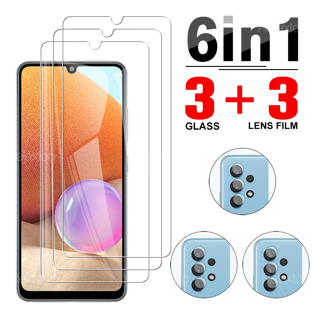 

6in1 Camera Lens Protective Film for samsung galaxy a32 4g 5g Tempered Glass for samsung A32 5G A32 4G samsun a32 a 32 HD Film