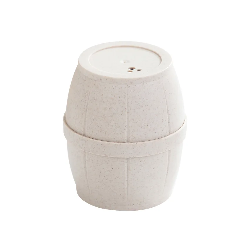 

Home Creative Living Room Wine Barrel Toothpick Storage Jar Toothpick Box Toothpick Bottle Portable Toothpick Holder 3 Packs