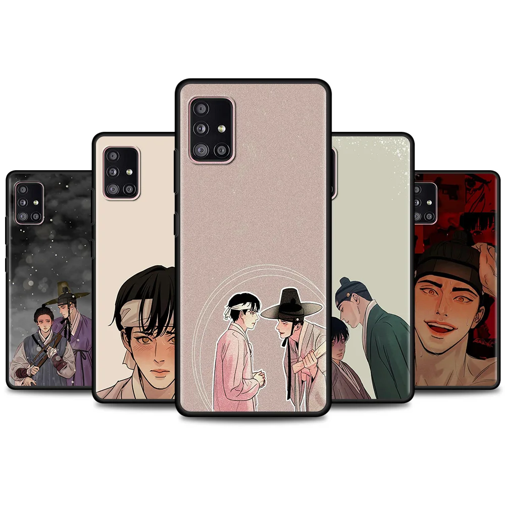 

Phone Case For Samsung Galaxy A51 A12 A21s A71 A52 A31 A02s A11 A41 A01 A51 A02 A72 A32 A22 Coque Painter Anime the Night