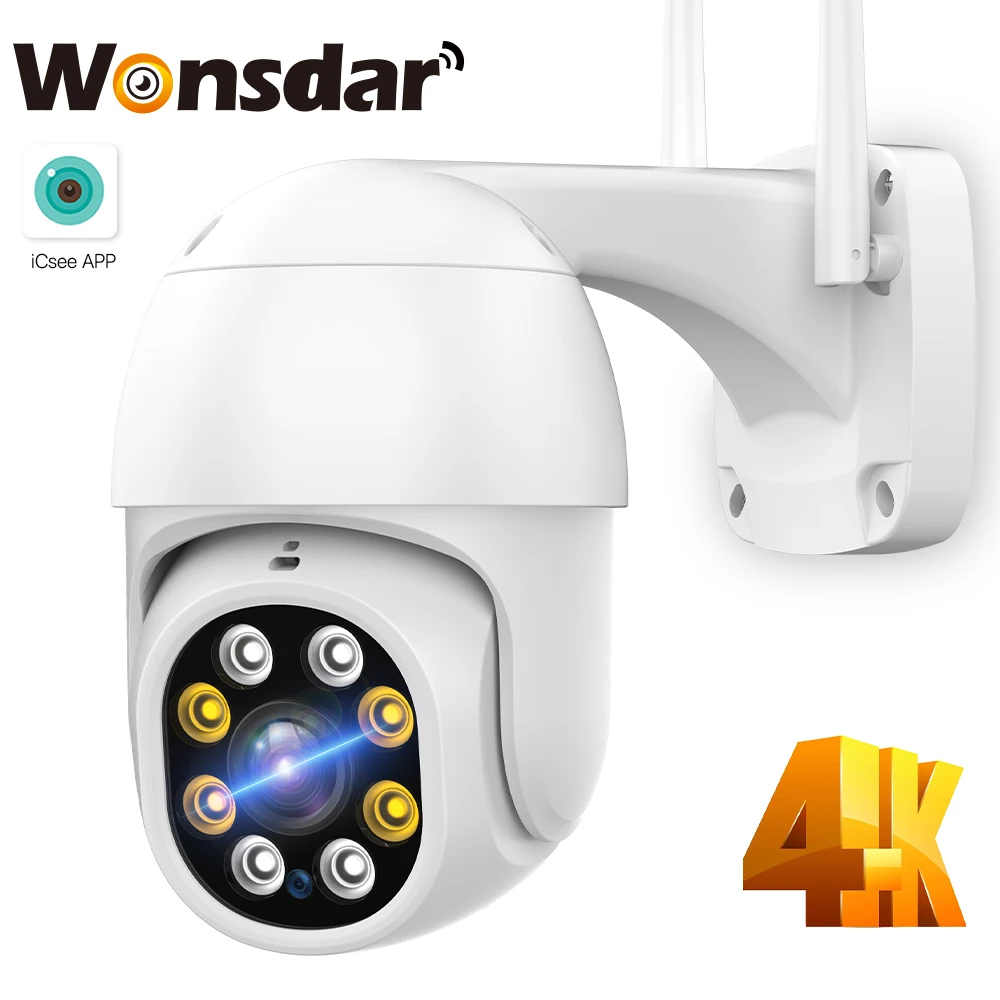 

Беспроводная камера видеонаблюдения, 4K, 8 Мп, HD, Wi-Fi, 5 Мп, 3 Мп