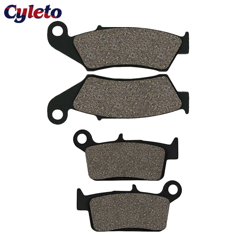 Motorcycle Front Rear Brake Pads for Suzuki DRZ400 DRZ 400 SM DRZ 400S 00-21 RMX250 96-00 RM250 RM 125 250 96-12 DR 125 SM 08-12
