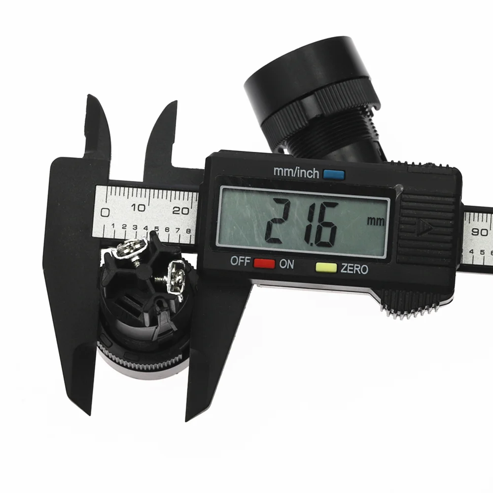 1 шт. 22 мм Мгновенный кнопочный переключатель красный цвет зеленый синий желтого