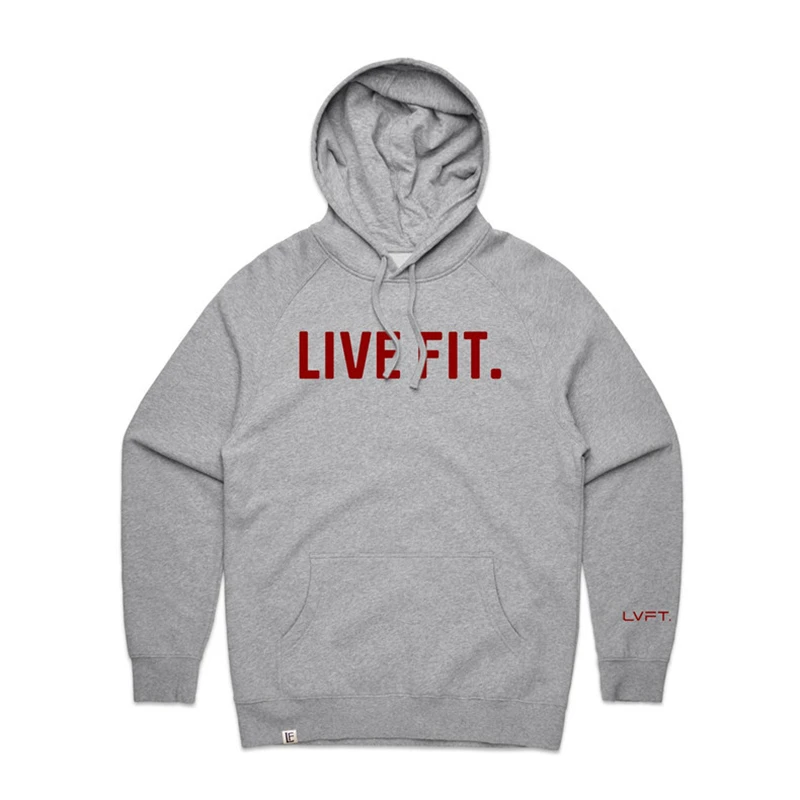 Мужские брендовые толстовки Спортивная Толстовка для бега тренировок фитнеса