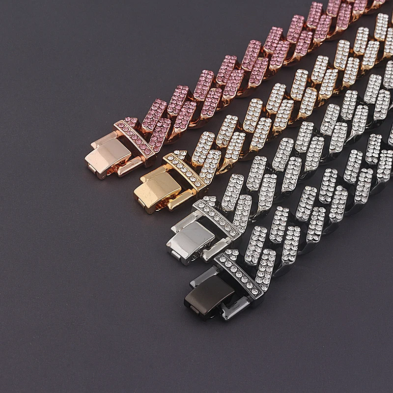 2020 браслет Kpop в стиле хип-хоп Роскошные браслеты с кристаллами ювелирные изделия