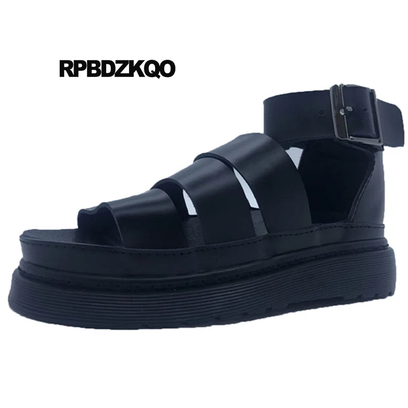 Дизайнерские босоножки для женщин Роскошные 2021 обувь черного цвета из