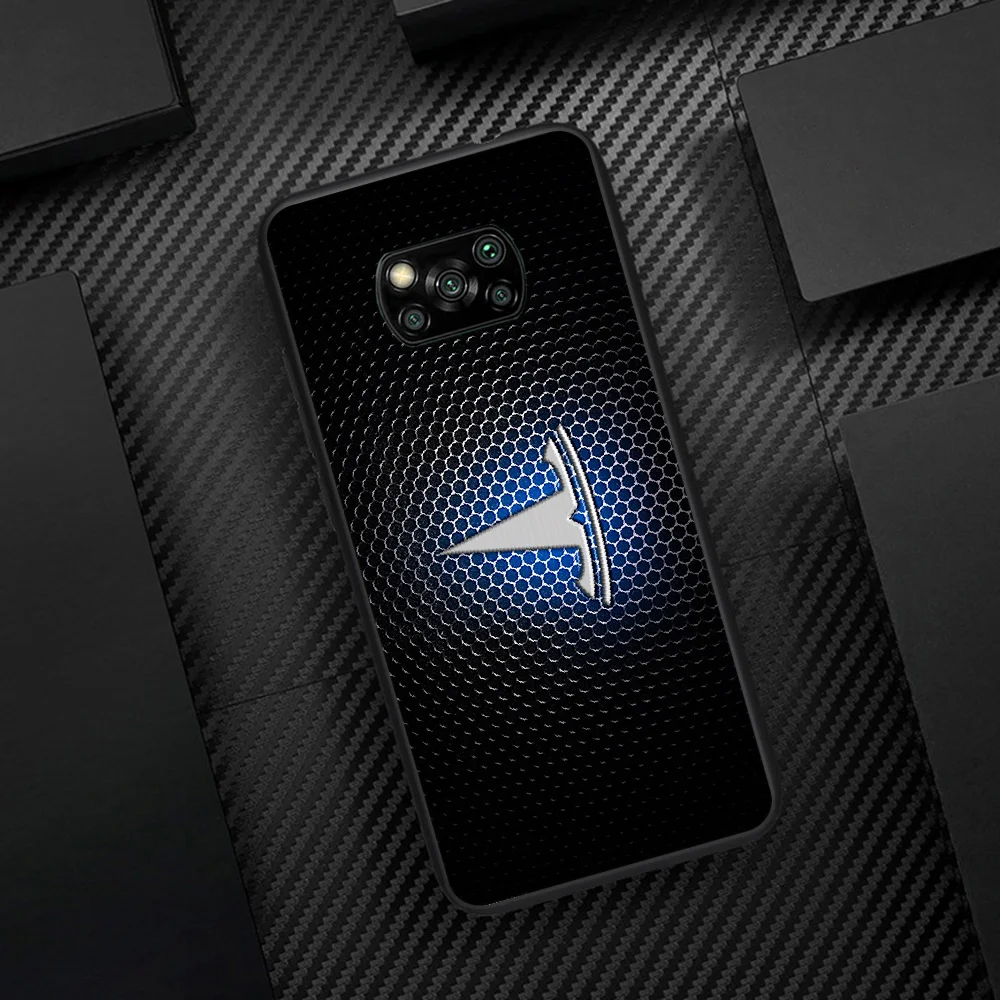 

Tesla Car Logo Phone Case Cover Hull For Xiaomi Mi A2 A3 8 9 SE 9T 10 10T Lite Pro Ultra Poco X3 black Etui Tpu Coque Silicone