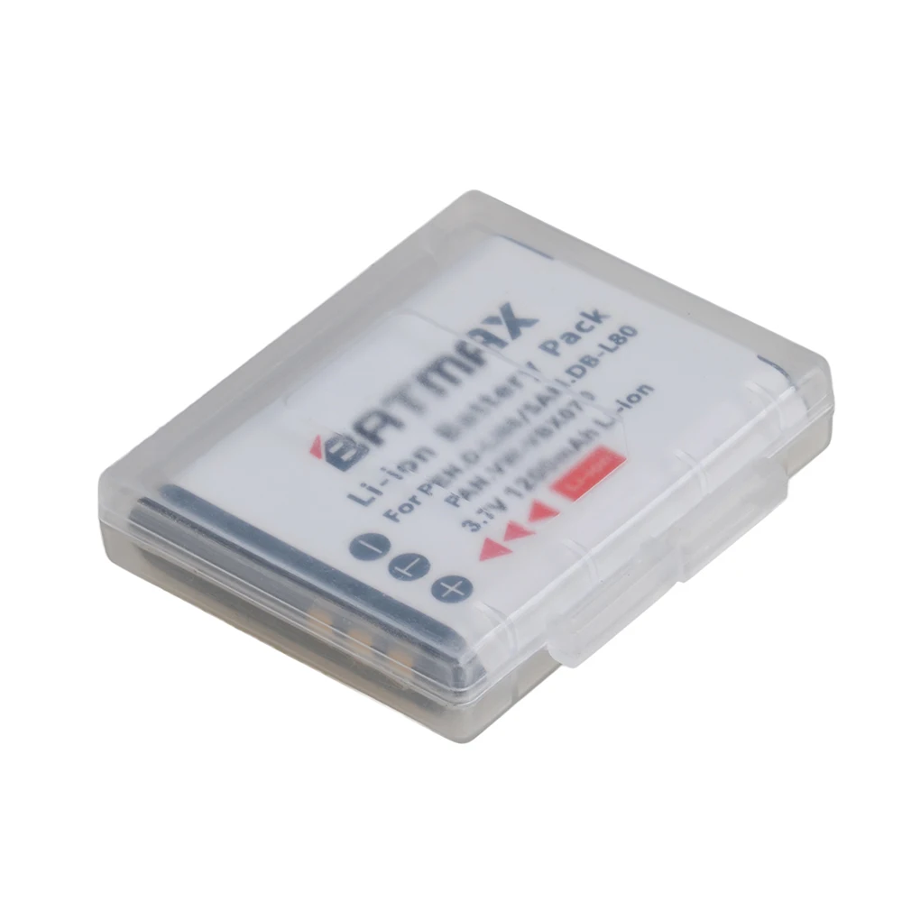 Аккумулятор Batmax D-Li88 DB-L80 VW-VBX070 для Sanyo VPC-CG10 VPC-CG20 PENTAX VPC-CG88 CG100 P70