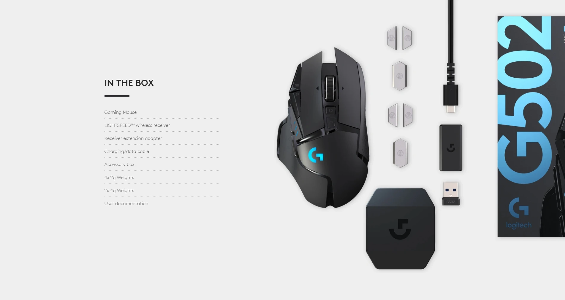 New G502 HERO LIGHTSPEED Wireless Gaming Mouse 2.4GHz 16000DPI RGB Suitable For E-Sports Gamers | Компьютеры и офис