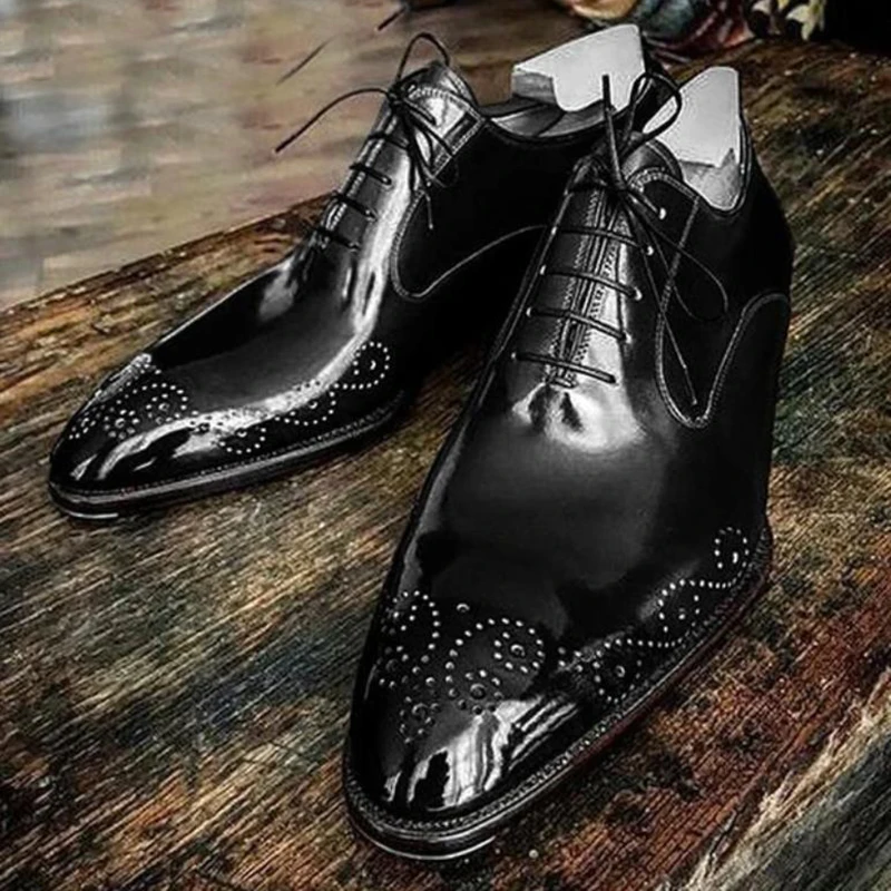 Mens PU Leather Fashion Spring Classic Shoes Red Thin Bottom Ankle Boots Basic Men Casual Low Heel Big Size 38-48 For | Обувь