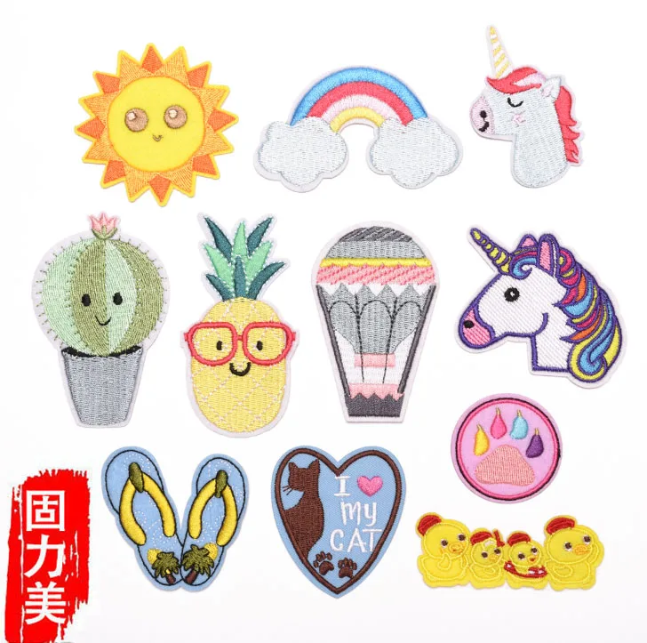 11 шт. пластырь для глажки с изображением любящего сердца единорога лошади