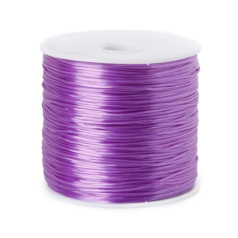 Круглая нейлоновая эластичная нить для украшений сделай сам диаметр 0 7 мм 60