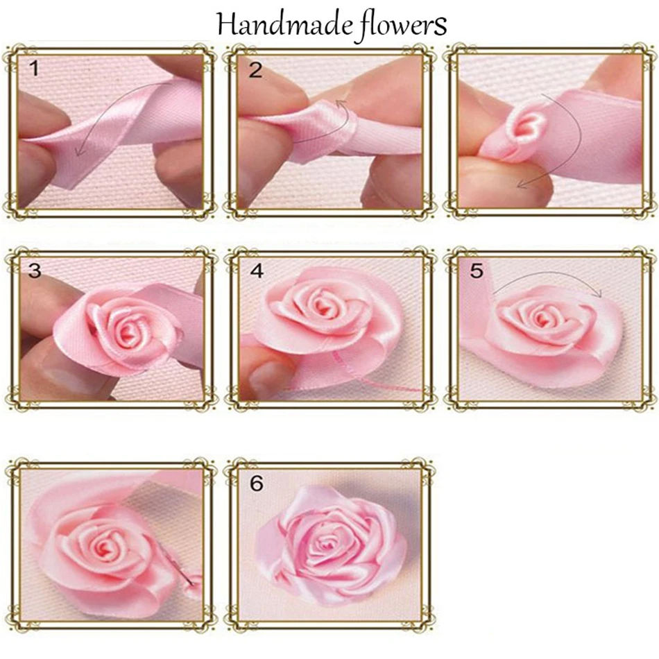 25 ярдов/рулон Рождественская белая сатиновая подарочная лента лук для поделок DIY