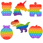 Радужная игрушка-антистресс для детей, игрушка-антистресс