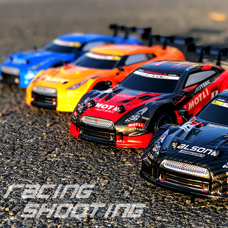 RC Drift 1:16 высокоскоростной с двумя шинами 4WD 2 4G пульт дистанционного управления
