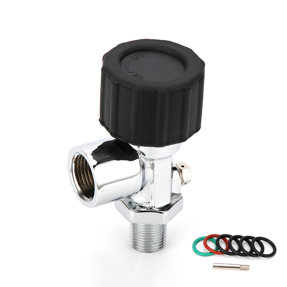 PCP Пейнтбол Din Клапан бак вкл/выкл клапаны M18 мужской G5/8 Женский 30Mpa/4500psi для M18* 1,5 высокого давления цилиндры/CF бак DVC05