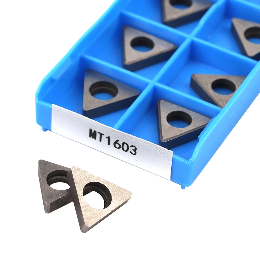 

10pcs MT1603 MT2204 T16-S CNC lathe Tool handle gasket accessories T-shaped external turning tools holder carbide alloy gaskets