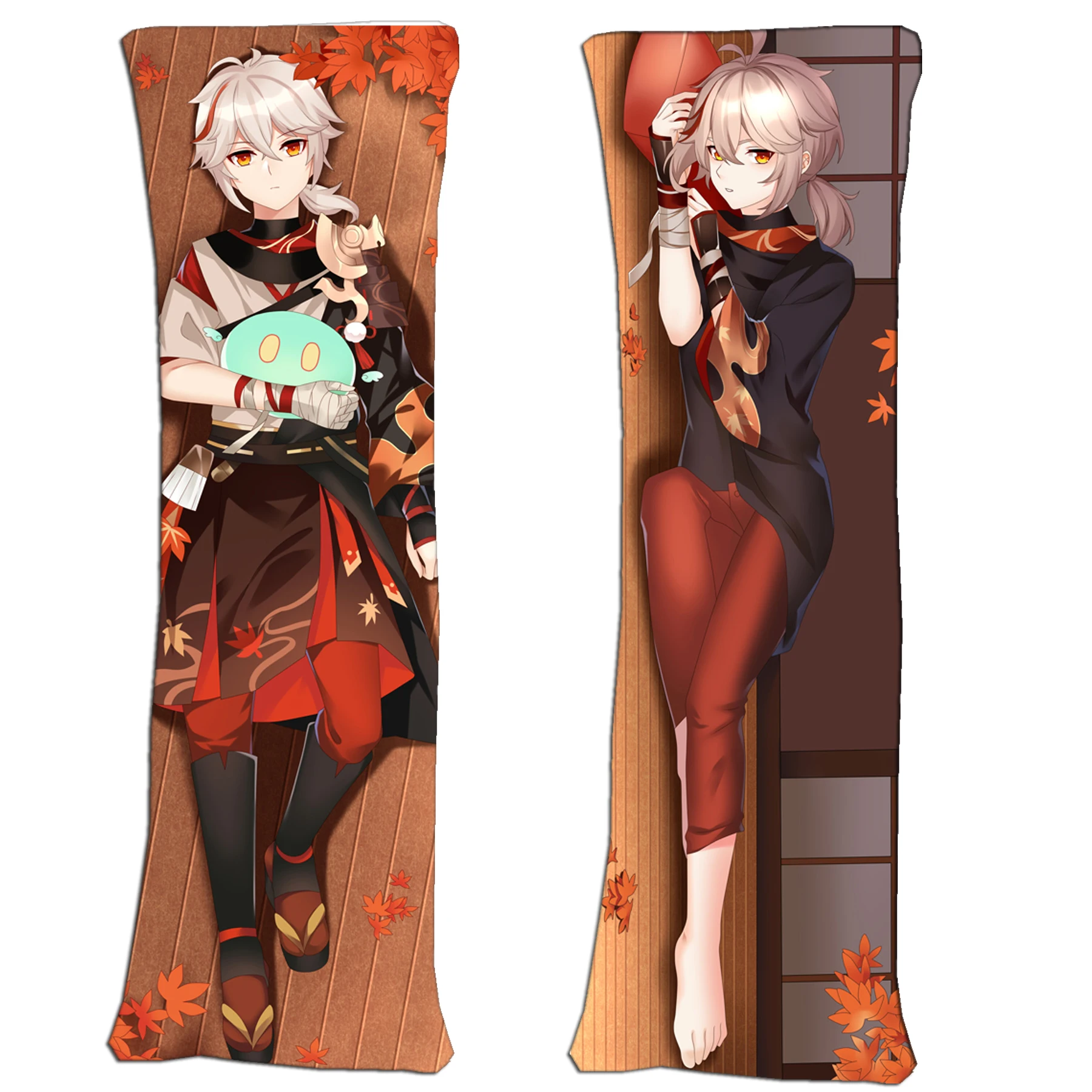 

Japan Anime Genshin Impact Hugging Body Throw Pillow Cover Case Bedding Covers Male Dakimakura Pillowcase