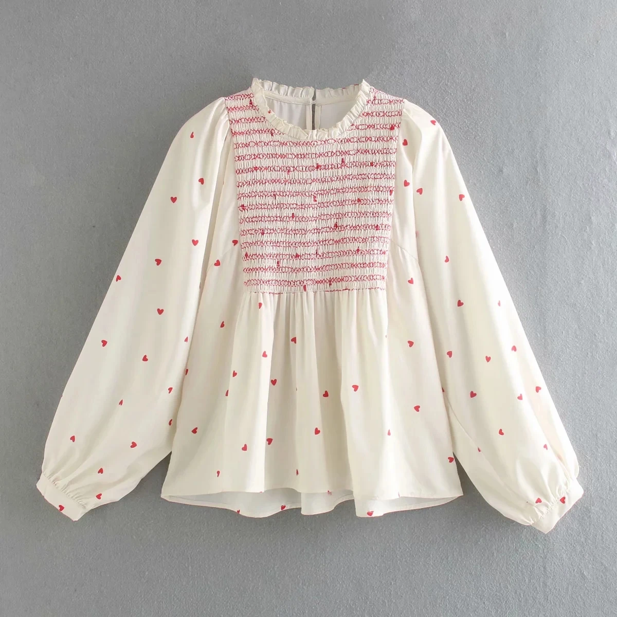 

Fashion Long Sleeve Blouse Vintage Shirts
