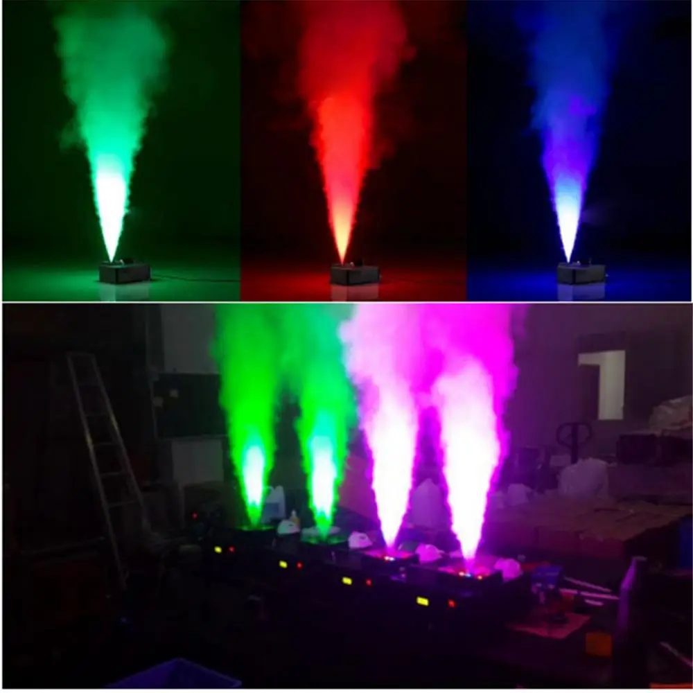 Пульт дистанционного управления 7CH DMX RGB 1500W дымовая машина цветной фейерверк
