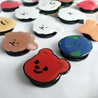 В Корейском стиле, с мультяшными героями, мобильный телефон Подставка-Держатель Стрейч кронштейн подушка безопасности для телефона расширяемая подставка для телефона палец Автомобильная Подставка для телефона