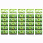 50 шт. 1,55 в AG7 LR927 LR 927 щелочная батарея Кнопка монета батареи LR927 LR57 SR927W 399 GR927 395A 195 395 399