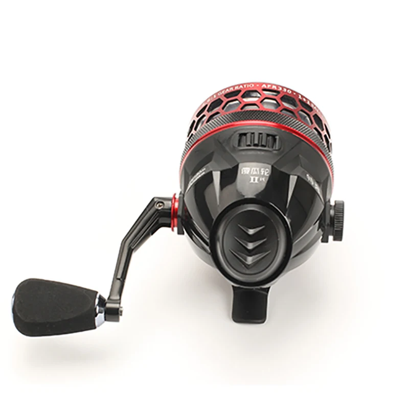 4 0: 1 высокоскоростная Рыболовная катушка с левой/правой ручкой металлическая для