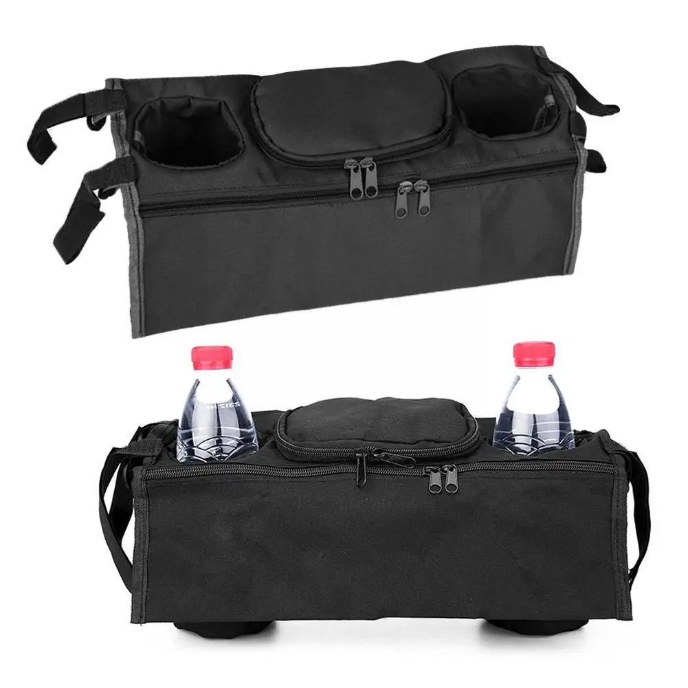 

Baby Stroller To Accommodate Hanging Bag Rear-mounted Tray Bag Cup Bag Hanging Mommy Bottle Bag Bag R3H4