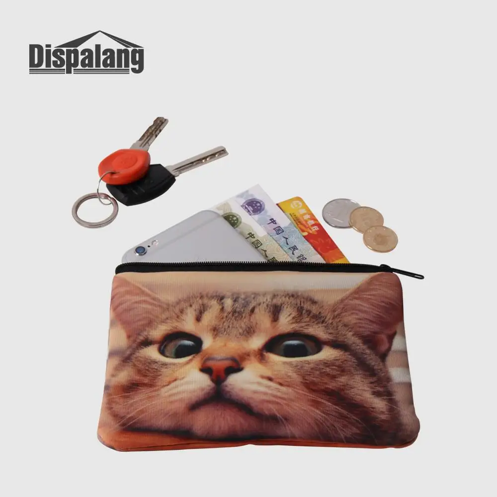 Женский мини-кошелек Dispalang с принтом музыкальных нот Мультяшные Кошельки для