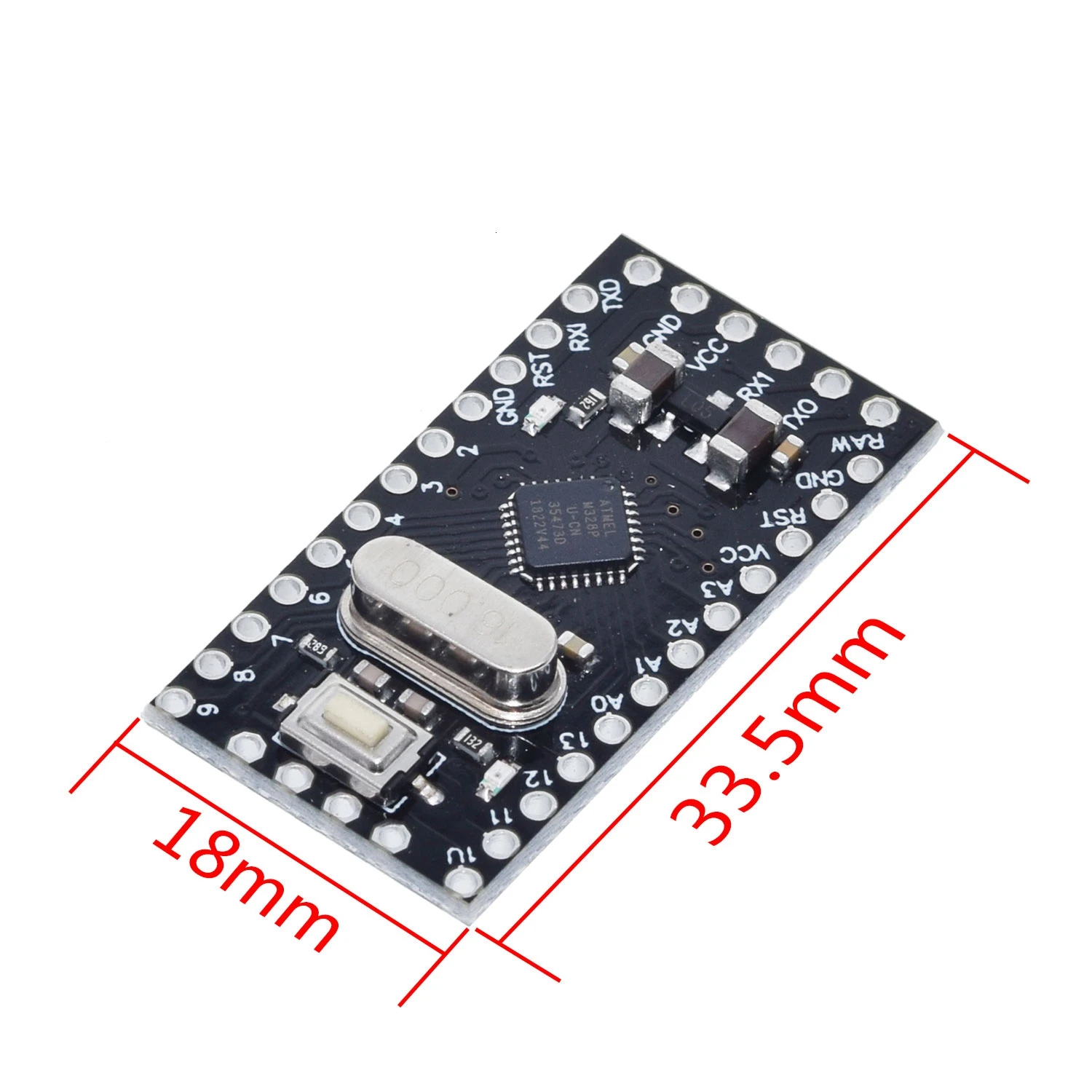 Pro mini Atmega328 Pro Mini 328 Mini ATMEGA328 3,3 V 8MHz 5V 16Mhz для Arduino совместимый нано