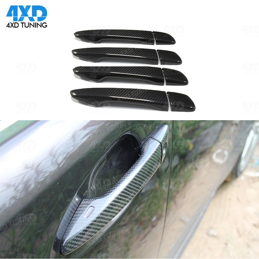 Крышка дверной ручки из углеродного волокна для Lexus CT GS IS ES 350 300 450h крышка Внешние