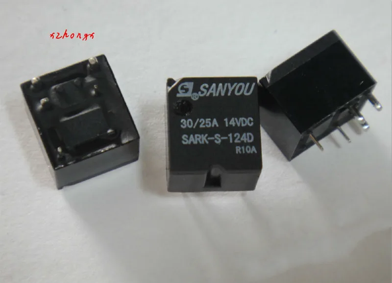 

Car relay, SRAK-S-124D, set of 5-foot 30A14VDC Monomer HFKC-024-ZST